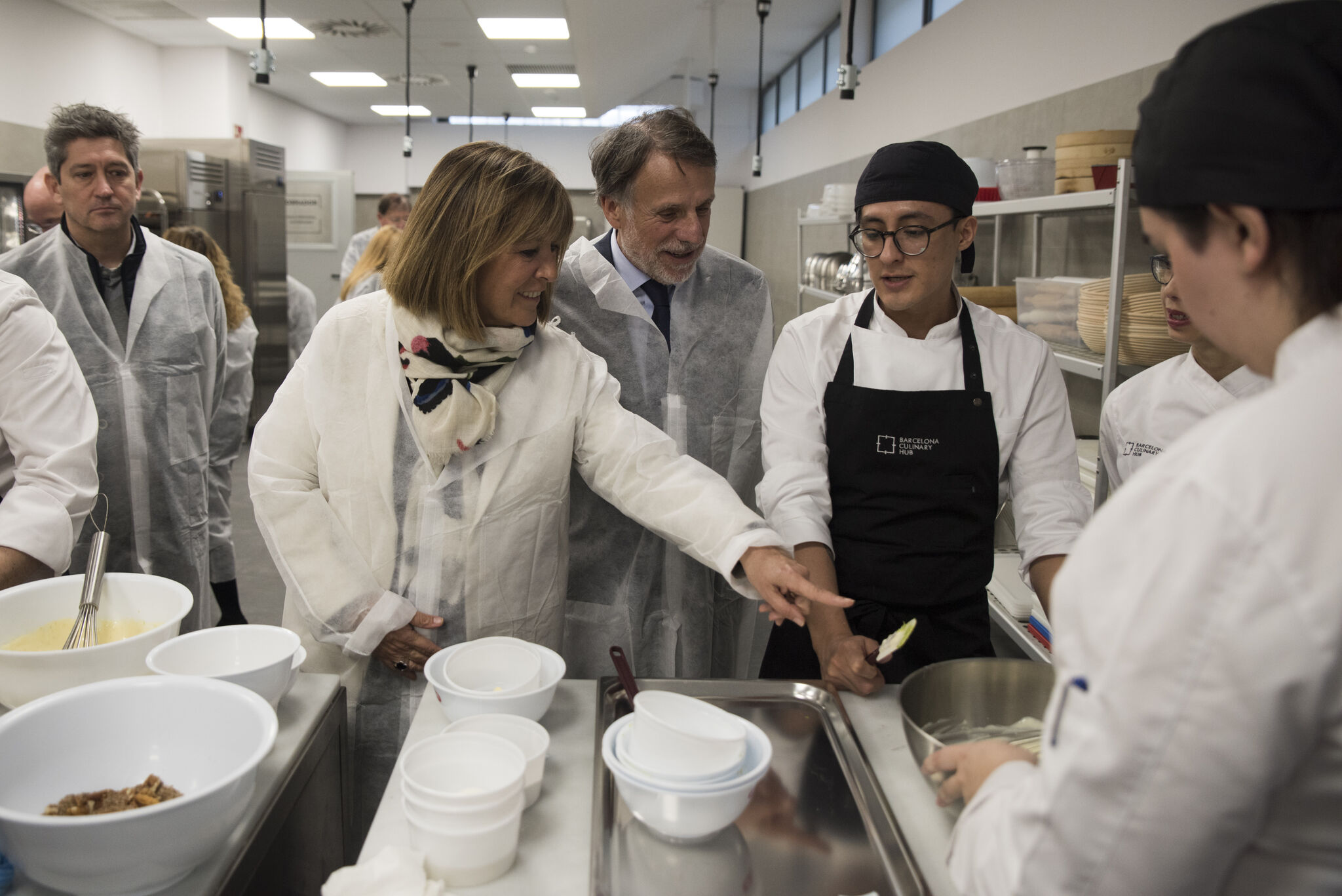 Visita Creuheras y Nuria Marin