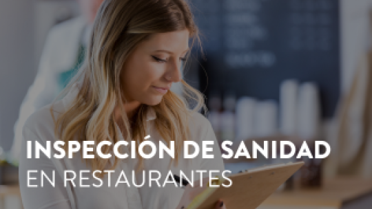 inspección de sanidad restaurante